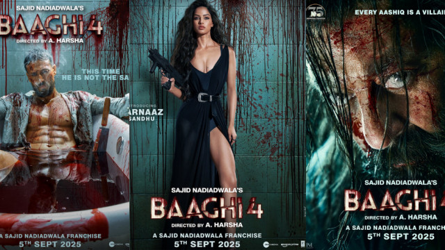 'BAAGHI 4'Character Posters OUT