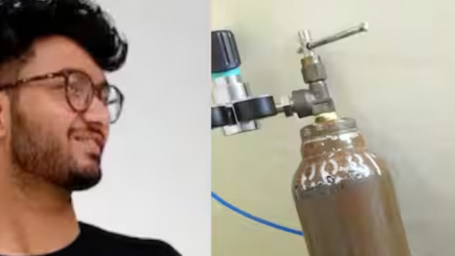 Suicide by using helium gas in Delhi