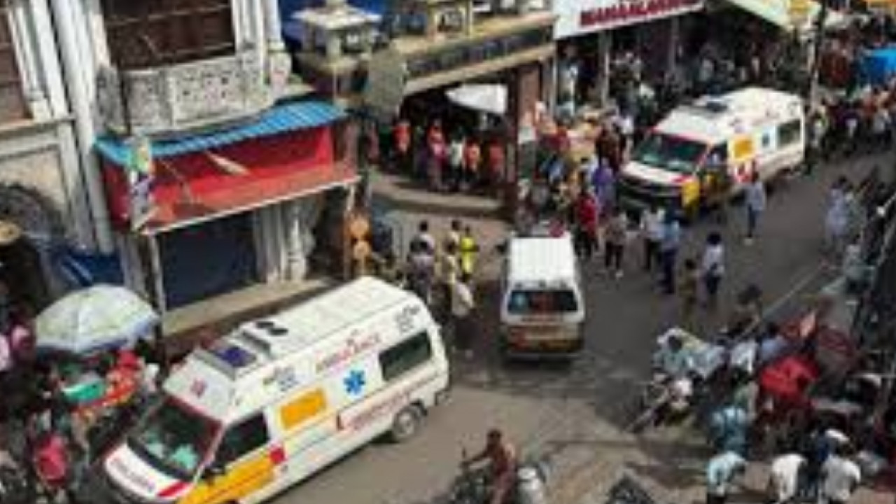 Big accident in Haridwar