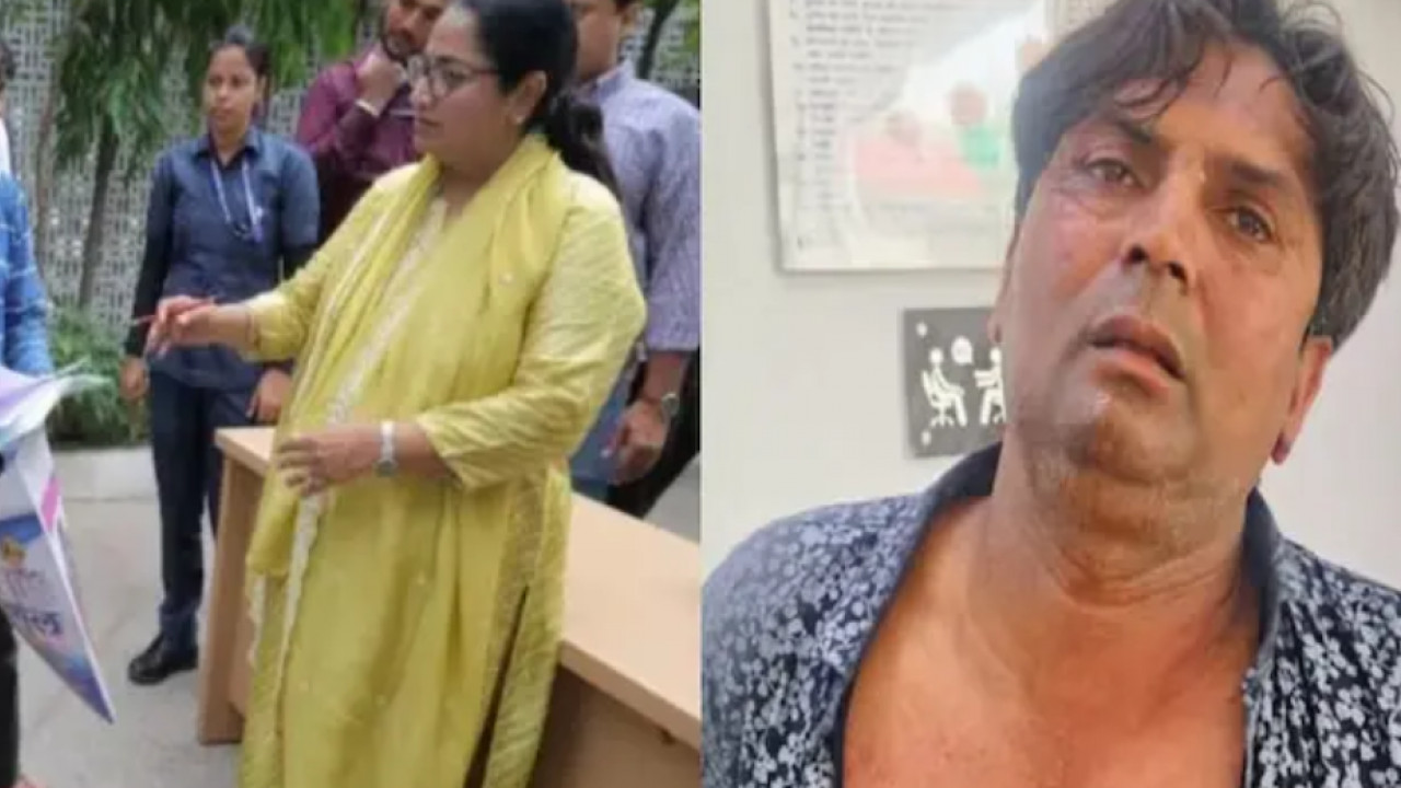 Delhi CM attack