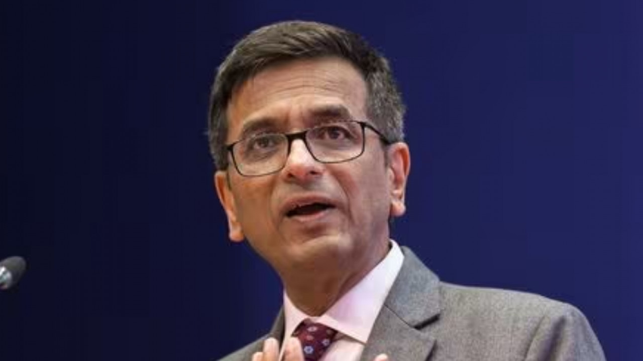 Former CJI Chandrachud