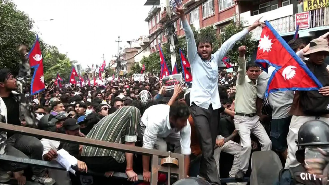 Nepal protest