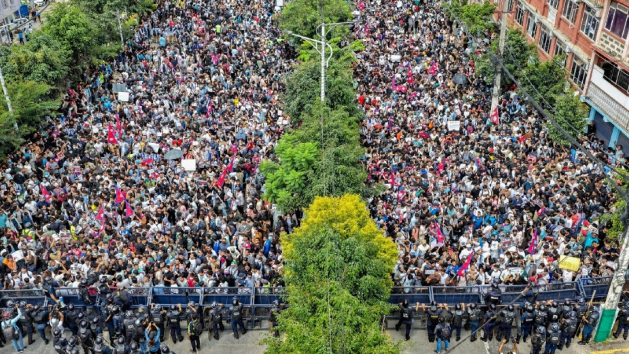 Nepal protests social media ban